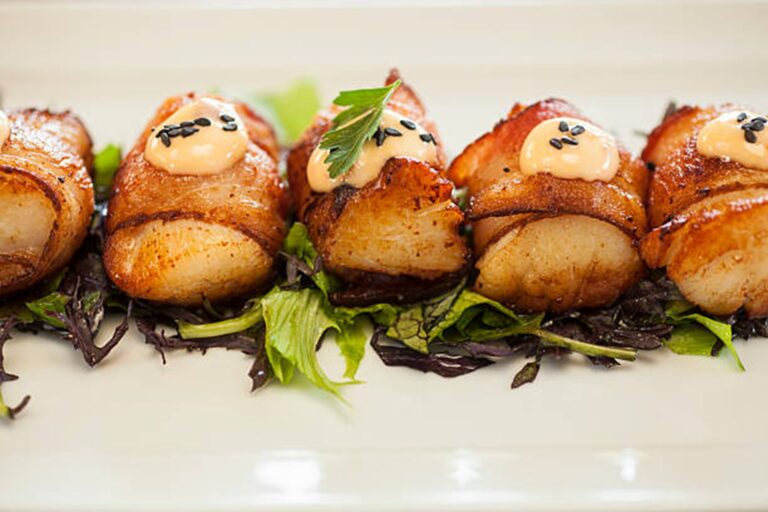 Bacon-Wrapped Scallops